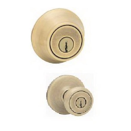 Kwikset AB Tylo Combo Lockset 695T 5 CP K6 BBPKG